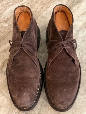 Heschung Genet  Boots Brown Suede UK 7 / 8.5 US Chukka Desert